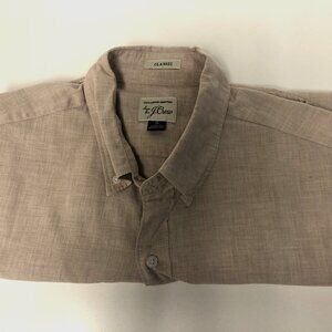 J. Crew Khaki Casual Shirt Small